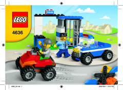 LEGO 4636 instructions page 1 – build guide