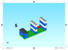 LEGO 4636 instructions page 20 – build guide