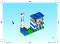 LEGO 4636 instructions page 23 – build guide