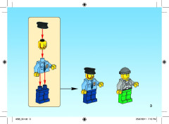 LEGO 4636 instructions page 3 – build guide