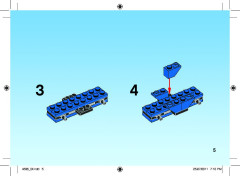 LEGO 4636 instructions page 5 – build guide