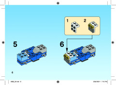 LEGO 4636 instructions page 6 – build guide