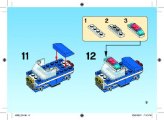 LEGO 4636 instructions page 9 – build guide