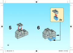 LEGO 4637 instructions page 10 – build guide