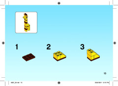 LEGO 4637 instructions page 13 – build guide