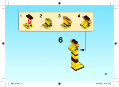 LEGO 4637 instructions page 15 – build guide