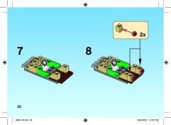 LEGO 4637 instructions page 20 – build guide