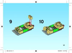 LEGO 4637 instructions page 21 – build guide