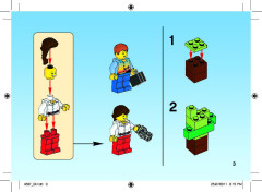 LEGO 4637 instructions page 3 – build guide