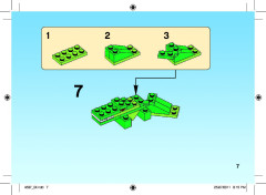 LEGO 4637 instructions page 7 – build guide