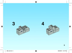 LEGO 4637 instructions page 9 – build guide