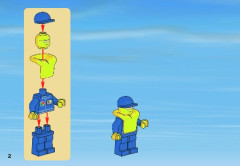 LEGO 4641 instructions page 2 – build guide