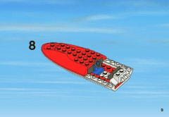 LEGO 4641 instructions page 9 – build guide