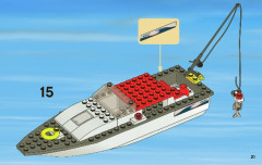LEGO 4642 instructions page 21 – build guide