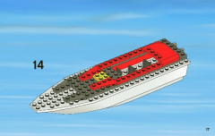 LEGO 4643 instructions page 17 – build guide