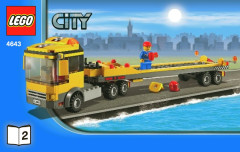 LEGO 4643 instructions page 1 – build guide