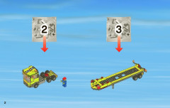 LEGO 4643 instructions page 2 – build guide