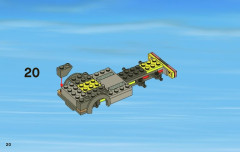 LEGO 4643 instructions page 20 – build guide