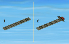 LEGO 4643 instructions page 4 – build guide