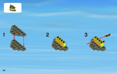 LEGO 4643 instructions page 62 – build guide