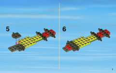 LEGO 4643 instructions page 7 – build guide