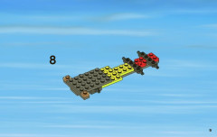 LEGO 4643 instructions page 9 – build guide