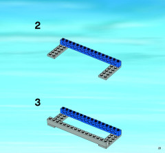 LEGO 4644 instructions page 21 – build guide