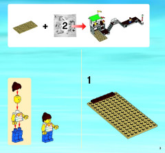 LEGO 4644 instructions page 3 – build guide