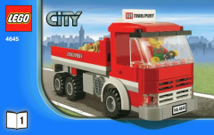 LEGO 4645 instructions page 1 – build guide