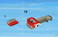 LEGO 4645 instructions page 17 – build guide