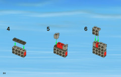 LEGO 4645 instructions page 24 – build guide