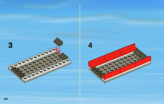 LEGO 4645 instructions page 28 – build guide