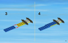 LEGO 4645 instructions page 5 – build guide
