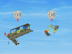 LEGO 4645 instructions page 2 – build guide