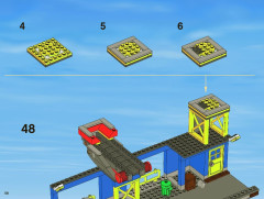 LEGO 4645 instructions page 56 – build guide