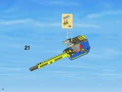 LEGO 4645 instructions page 70 – build guide