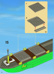 LEGO 4645 instructions page 18 – build guide