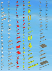 LEGO 4645 instructions page 38 – build guide