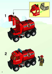 LEGO 4657 instructions page 2 – build guide