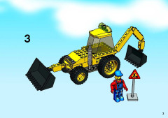LEGO 4667 instructions page 3 – build guide