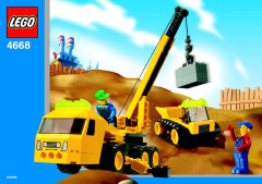 LEGO 4668 instructions page 1 – build guide