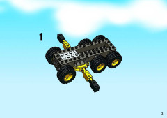 LEGO 4668 instructions page 3 – build guide