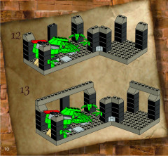 LEGO 4706 instructions page 10 – build guide