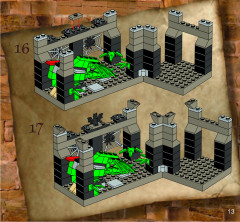 LEGO 4706 instructions page 13 – build guide