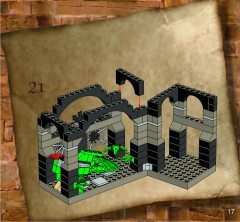 LEGO 4706 instructions page 17 – build guide