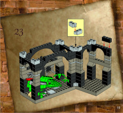 LEGO 4706 instructions page 19 – build guide