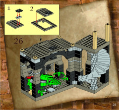 LEGO 4706 instructions page 23 – build guide