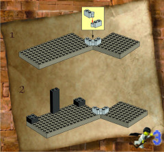 LEGO 4706 instructions page 3 – build guide