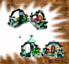 LEGO 4706 instructions page 33 – build guide