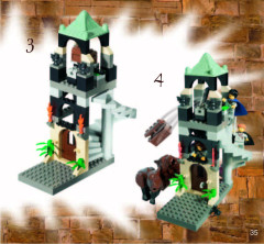 LEGO 4706 instructions page 35 – build guide